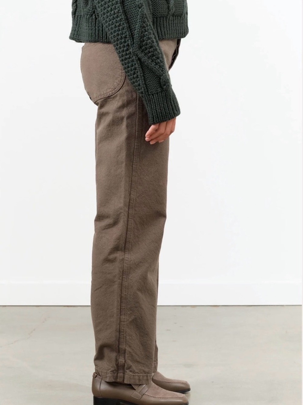 Jesse Kamm Handy Pant Mushroom - Picture 6 of 12